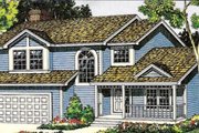 Traditional Style House Plan - 3 Beds 2.5 Baths 2050 Sq/Ft Plan #312-423 
