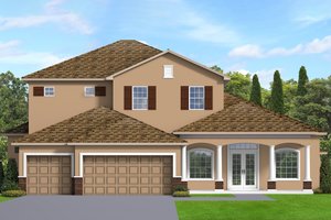 Traditional Exterior - Front Elevation Plan #1058-206