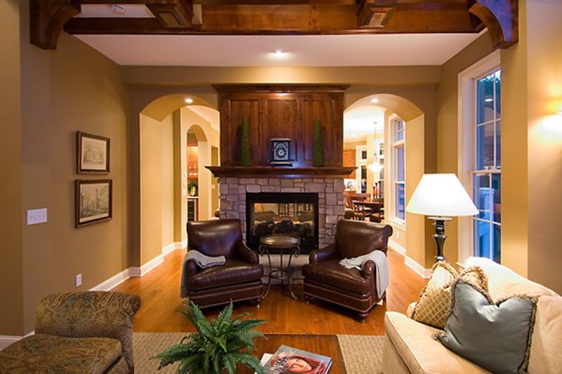 Home Plan - Exterior - Other Elevation 4 for Traditional House Plan #56-599 - 5 bed, 4.5 bath