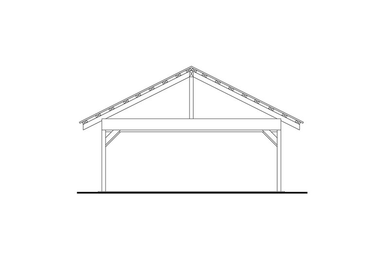 Dream House Plan - Exterior - Rear Elevation for Traditional House Plan #124-1395, 0 bath