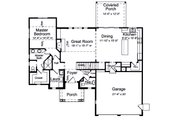 Country Style House Plan - 3 Beds 2.5 Baths 2052 Sq/Ft Plan #46-900 