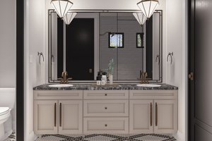 Interior - Master Bathroom 1 for Victorian House Plan #455-497 - 4 bed, 2.5 bath