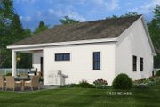 Farmhouse Style House Plan - 3 Beds 2 Baths 1319 Sq/Ft Plan #51-1332 