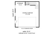 Country Style House Plan - 0 Beds 0 Baths 920 Sq/Ft Plan #932-222 