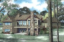 Home Plan - Craftsman Exterior - Rear Elevation Plan #17-2504