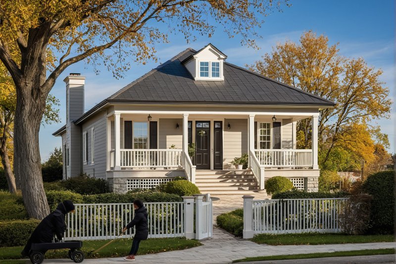 Dream House Plan - Southern Exterior - Front Elevation Plan #137-271