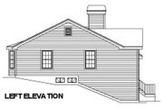 European Style House Plan - 3 Beds 2 Baths 1340 Sq/Ft Plan #57-181 