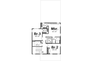 Modern Style House Plan - 3 Beds 2.5 Baths 1708 Sq/Ft Plan #455-330 