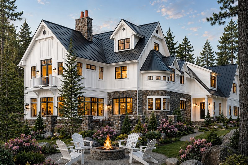Dream House Plan - Exterior - Other Elevation for Farmhouse House Plan #928-416 - 5 bed, 4.5 bath