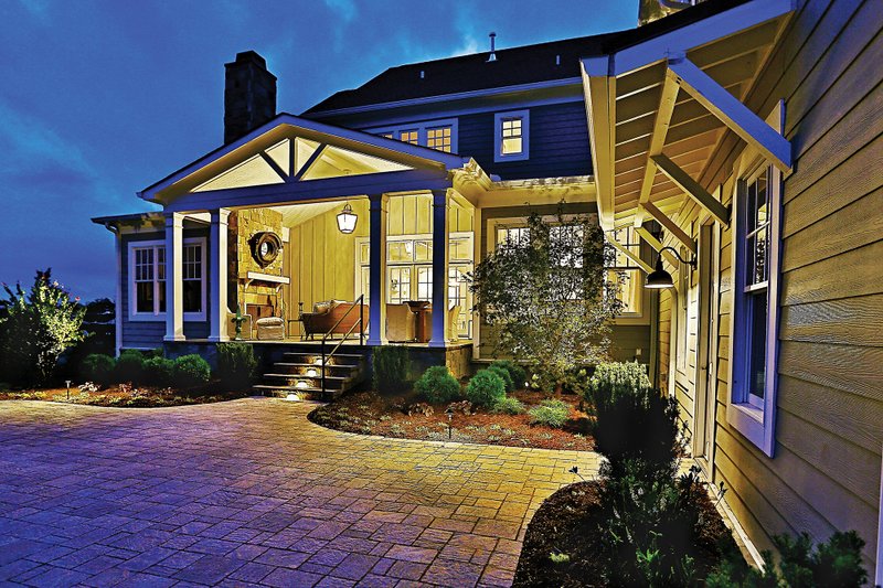 Dream House Plan - Exterior - Rear Elevation 2 for Craftsman House Plan #927-5 - 4 bed, 5.5 bath