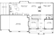 Craftsman Style House Plan - 4 Beds 3.5 Baths 3574 Sq/Ft Plan #6-212 