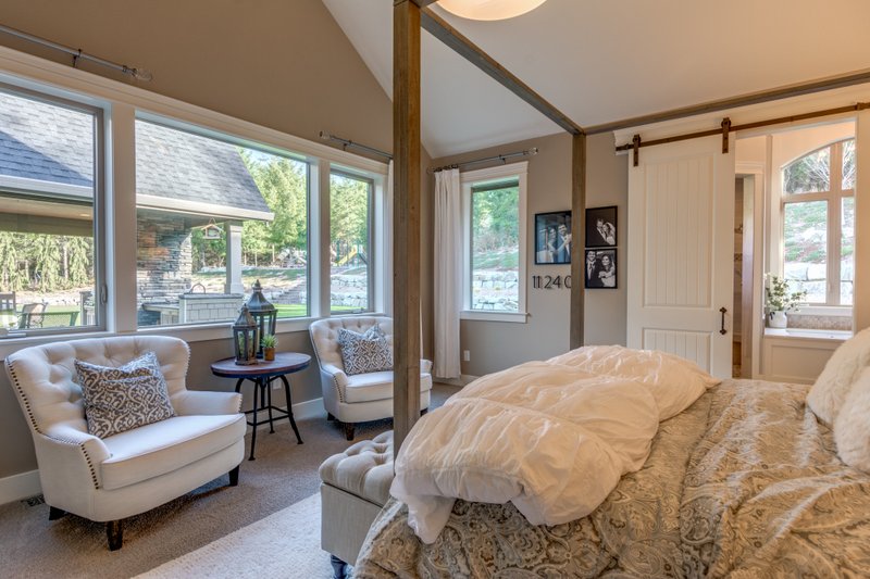 Architectural House Design - Interior - Bedroom 4 for Craftsman House Plan #48-1133 - 4 bed, 2.5 bath