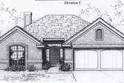 Traditional Style House Plan - 3 Beds 2 Baths 1239 Sq/Ft Plan #310-887 