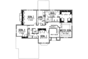 European Style House Plan - 4 Beds 2.5 Baths 3614 Sq/Ft Plan #9-102 