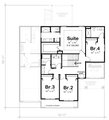 Farmhouse Style House Plan - 4 Beds 3.5 Baths 2373 Sq/Ft Plan #20-2480 