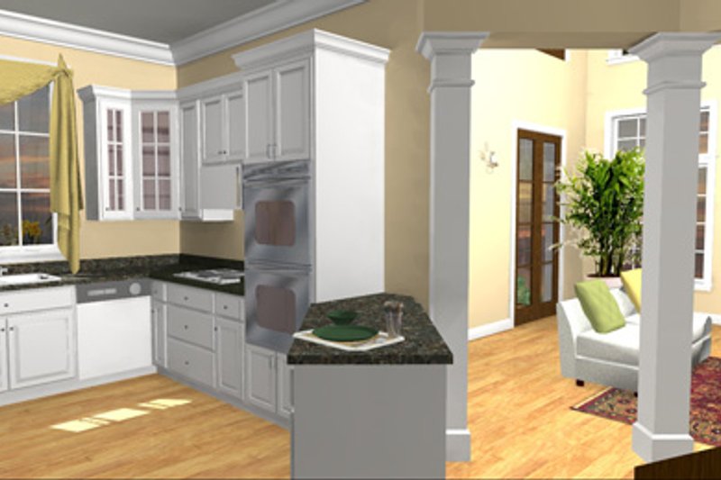 Home Plan - Photo 4 for Traditional House Plan #44-184 - 4 bed, 2.5 bath
