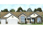 Traditional Style House Plan - 3 Beds 2 Baths 2002 Sq/Ft Plan #58-199 