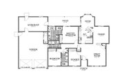 Traditional Style House Plan - 3 Beds 2 Baths 1769 Sq/Ft Plan #112-198 