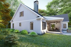 Exterior - Other Elevation 1 for Farmhouse House Plan #1094-12 - 3 bed, 2 bath