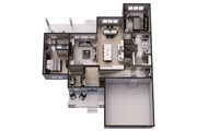Farmhouse Style House Plan - 4 Beds 4.5 Baths 2623 Sq/Ft Plan #51-1416 