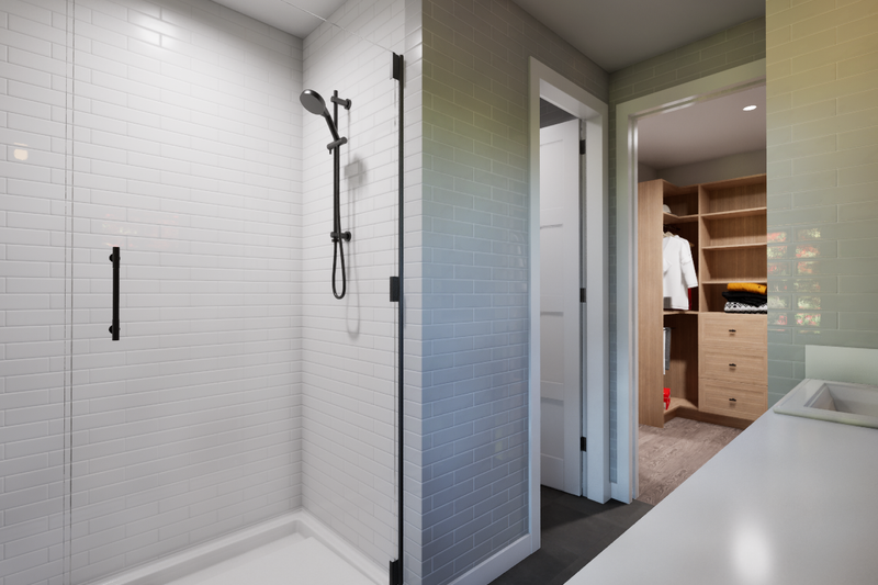 House Blueprint - Interior - Bathroom for Farmhouse House Plan #48-1219 - 2 bed, 2 bath