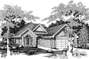 Traditional Exterior - Front Elevation Plan #329-112
