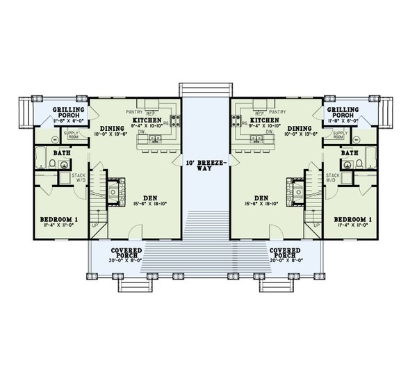 Dream House Plan - Country Floor Plan - Main Floor Plan #17-3472