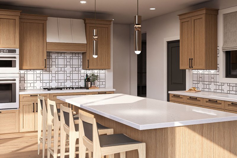 Dream House Plan - Interior - Kitchen 1 for Craftsman House Plan #455-212 - 2 bed, 2.5 bath
