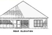 Traditional Style House Plan - 3 Beds 2 Baths 1806 Sq/Ft Plan #17-2275 