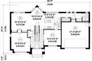 Contemporary Style House Plan - 3 Beds 2 Baths 2558 Sq/Ft Plan #25-4625 