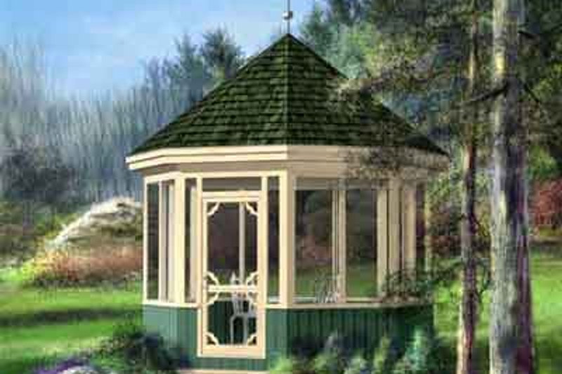 Architectural House Design - Victorian Exterior - Front Elevation Plan #25-4212