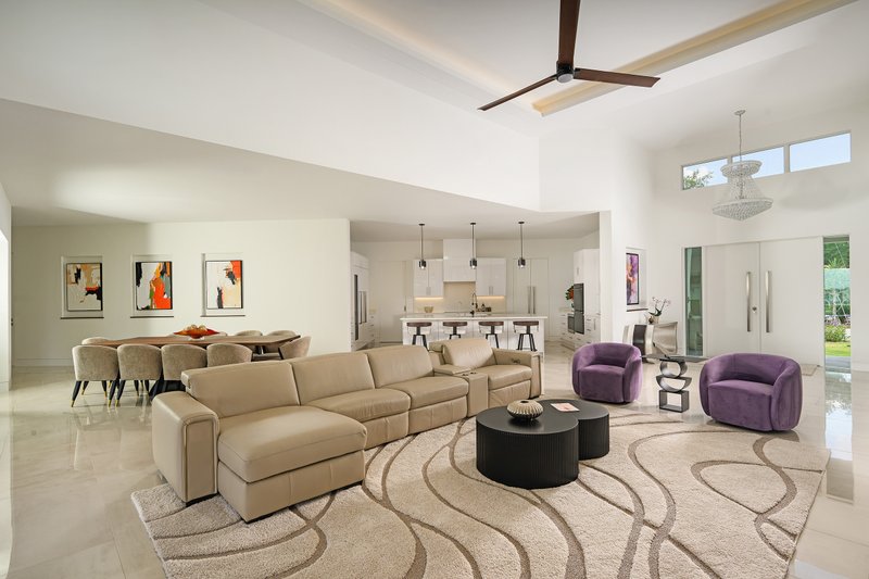 Architectural House Design - Interior - Family Room 5 for Contemporary House Plan #938-164 - 3 bed, 3.5 bath