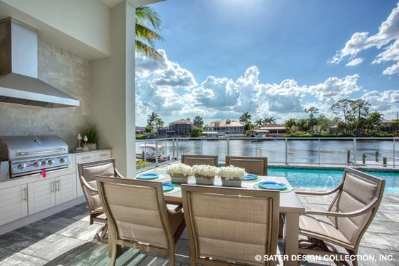 Exterior - Outdoor Living 4 for Contemporary House Plan #930-504 - 4 bed, 4 bath