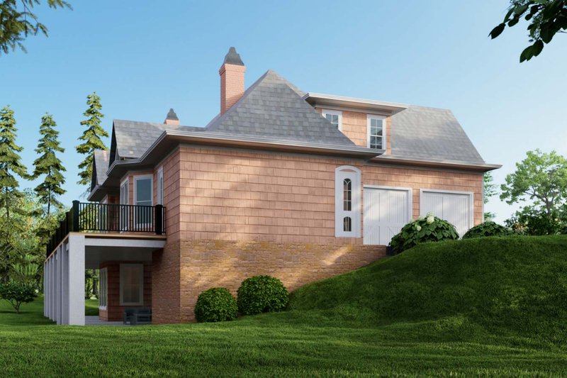House Plan Design - Exterior - Other Elevation for Craftsman House Plan #54-539 - 4 bed, 3.5 bath