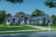 Ranch Style House Plan - 3 Beds 2.5 Baths 2482 Sq/Ft Plan #929-1148 