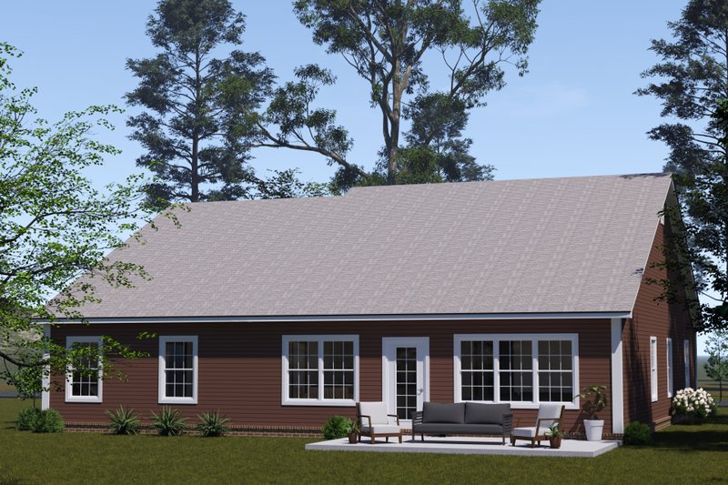 House Blueprint - Exterior - Other Elevation 2 for Cottage House Plan #513-2362 - 4 bed, 2.5 bath