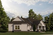 Traditional Style House Plan - 5 Beds 5.5 Baths 4736 Sq/Ft Plan #17-3430 