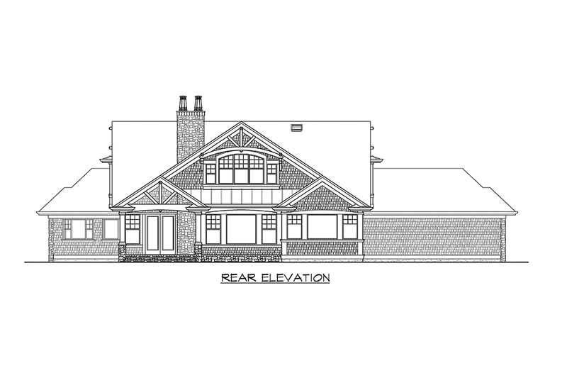 Craftsman Style House Plan - 4 Beds 4 Baths 2815 Sq/Ft Plan #132-211 ...