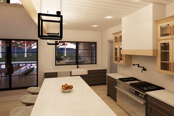Interior - Kitchen 1 for Farmhouse House Plan #1096-40 - 4 bed, 4.5 bath