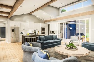 Country Interior - Family Room Plan #406-9659