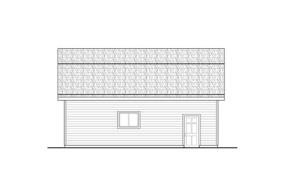 Exterior - Other Elevation for Farmhouse House Plan #124-1327, 0 bath
