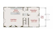 Craftsman Style House Plan - 3 Beds 3.5 Baths 2016 Sq/Ft Plan #461-22 