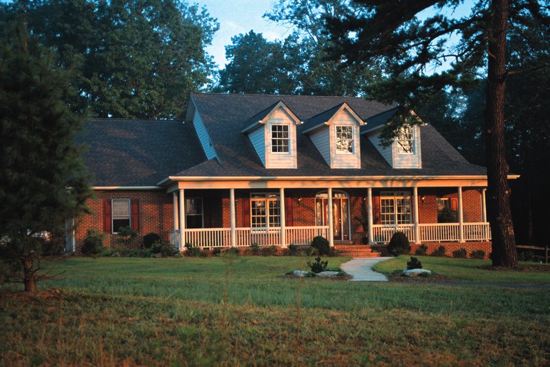 Home Plan - Exterior - Front Elevation 5 for Southern House Plan #20-254 - 4 bed, 3.5 bath