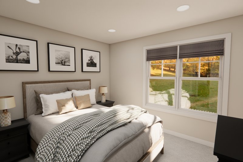 House Design - Interior - Bedroom 1 for Craftsman House Plan #51-1507 - 4 bed, 3.5 bath