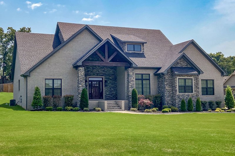 Home Plan - Exterior - Front Elevation 3 for Craftsman House Plan #17-2372 - 4 bed, 3.5 bath