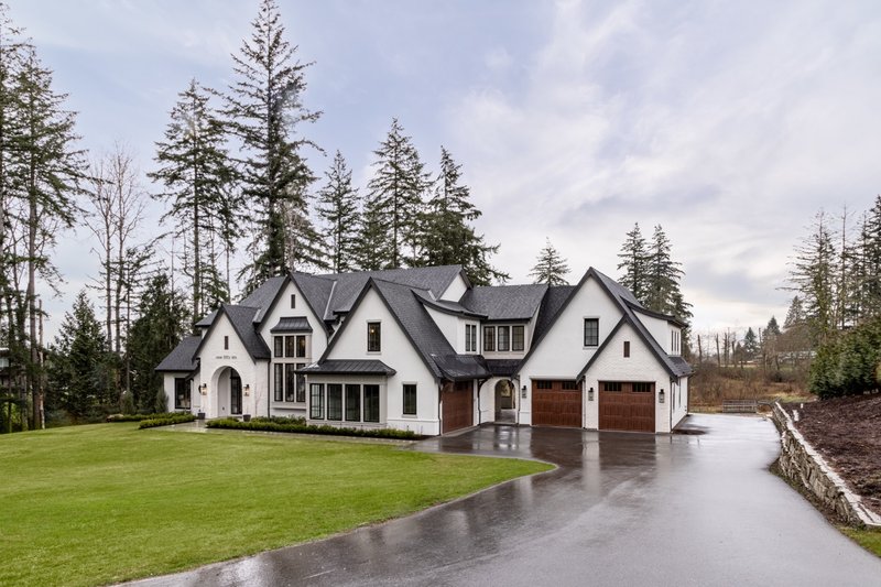 House Blueprint - Exterior - Front Elevation 7 for European House Plan #1114-12 - 6 bed, 4.5 bath