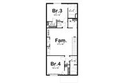 Modern Style House Plan - 4 Beds 4.5 Baths 2770 Sq/Ft Plan #455-425 