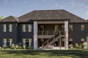 Prairie Style House Plan - 3 Beds 2.5 Baths 2445 Sq/Ft Plan #455-335 