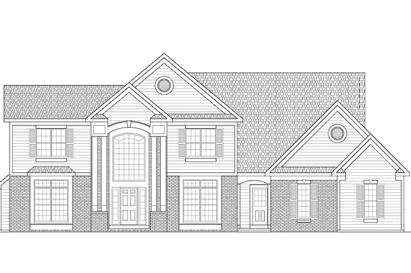 Dream House Plan - Classical Exterior - Front Elevation Plan #328-410