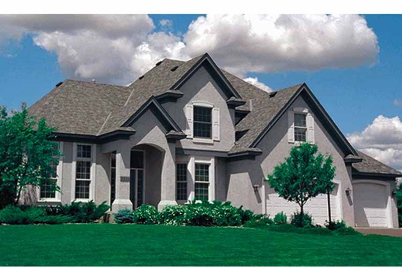 Dream House Plan - Exterior - Front Elevation 3 for Traditional House Plan #51-928 - 4 bed, 2.5 bath